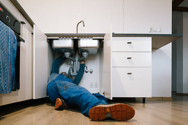 Professional Drain Cleaning technician working in Plattsmouth, NE